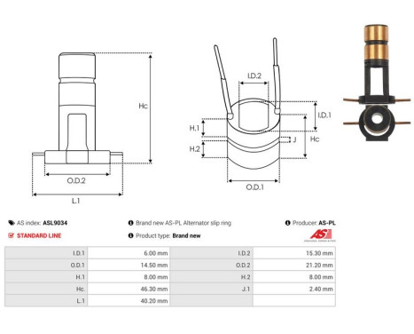 Slip ring, generator, Image 3