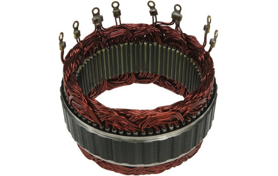 Stator, generator