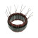 Stator, generator