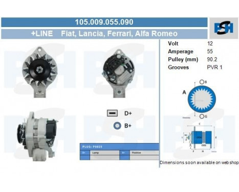 Alternator 105.009.055.090 PlusLine, Image 9