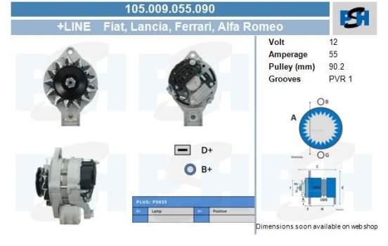 Alternator 105.009.055.090 PlusLine, Image 9