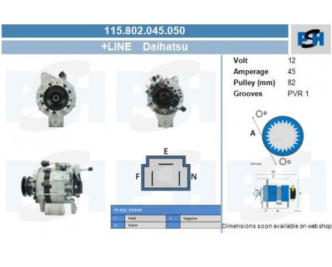 Alternator 115.802.045.050 PlusLine, Image 4