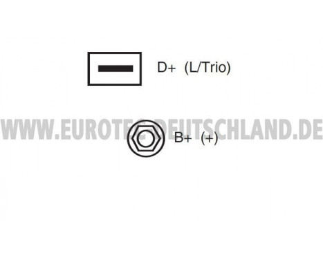 Alternator 12032080 Eurotec, Image 2