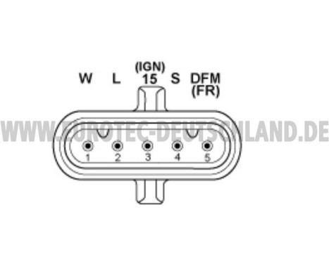 Alternator 12047410 Eurotec, Image 4
