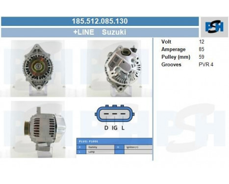Alternator 185.512.085.130 PlusLine, Image 8