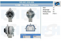 Alternator 195.001.030.050 PlusLine
