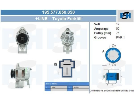 Alternator 195.577.050.050 PlusLine, Image 4