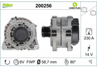 Alternator 200256 Valeo