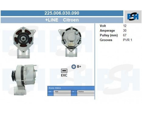 Alternator 225.006.030.090 PlusLine, Image 5