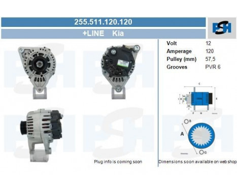 Alternator 255.511.120.120 PlusLine, Image 7
