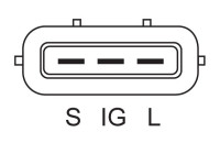 Alternator 4053 Bosch