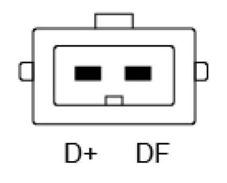 Alternator 4130 Bosch, Image 2