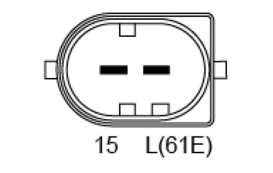 Alternator 4175 Bosch, Image 2