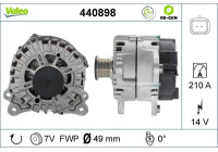 Alternator 440898 Valeo