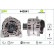 Alternator 443041 Valeo, Thumbnail 4