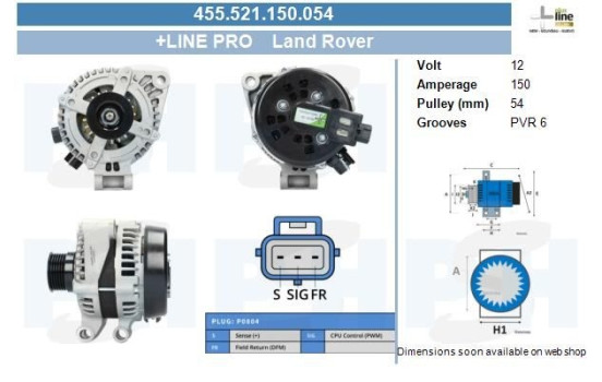 Alternator 455.521.150.054 PlusLine, Image 5