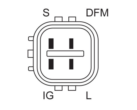Alternator 4612 Bosch, Image 2