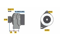 Alternator 4954 Bosch