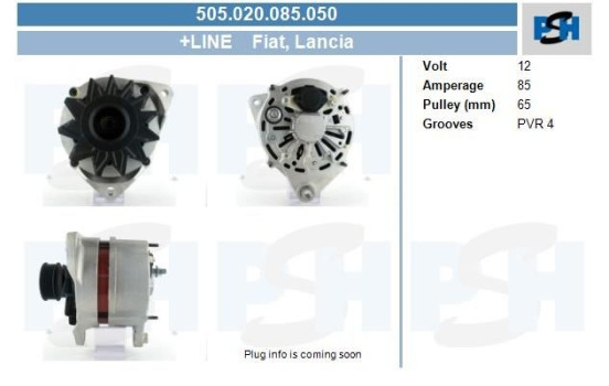 Alternator 505.020.085.050 PlusLine, Image 4