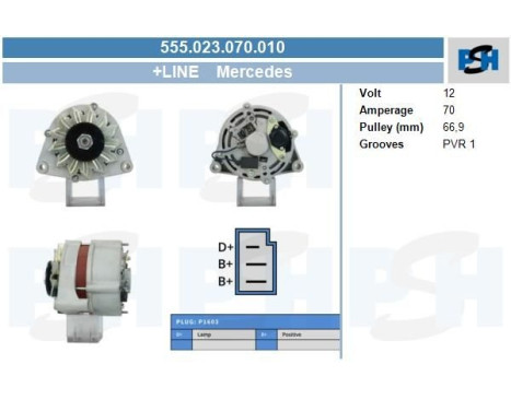 Alternator 555.023.070.010 PlusLine, Image 5