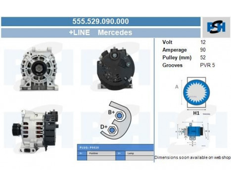 Alternator 555.529.090.000 PlusLine, Image 9