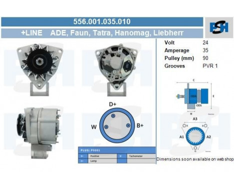 Alternator 556.001.035.010 PlusLine, Image 5