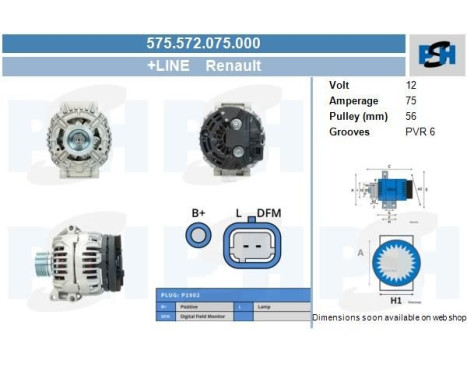 Alternator 575.572.075.000 PlusLine, Image 5