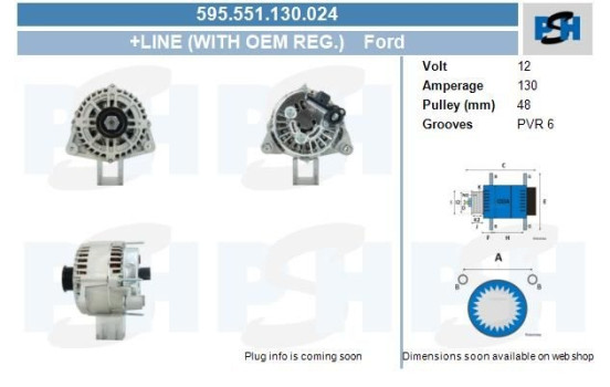 Alternator 595.551.130.024 PlusLine, Image 5