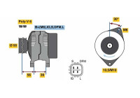 Alternator 8046 Bosch