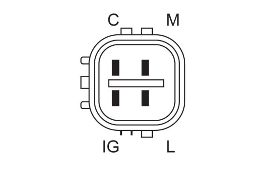 Alternator 8057 Bosch, Image 2