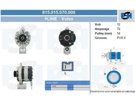 Alternator 815.015.070.000 PlusLine, Image 5