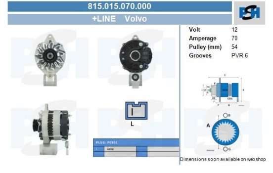 Alternator 815.015.070.000 PlusLine, Image 5