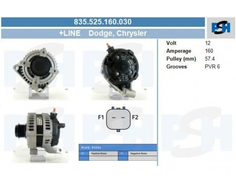 Alternator 835.525.160.030 PlusLine, Image 4