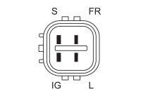Alternator 8427 Bosch