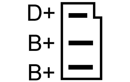 Alternator 8EL 011 710-931 Hella