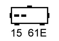 Alternator 8EL 011 711-551 Hella
