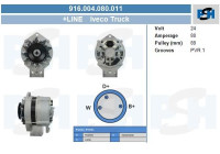 Alternator 916.004.080.011 PlusLine