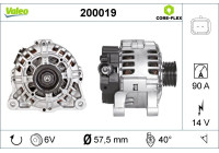 Alternator / Alternator 200019 Valeo