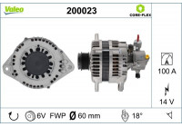 Alternator / Alternator 200023 Valeo