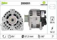 Alternator / Alternator 200051 Valeo