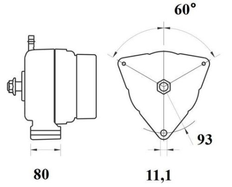 Alternator MAN 110A, Image 3