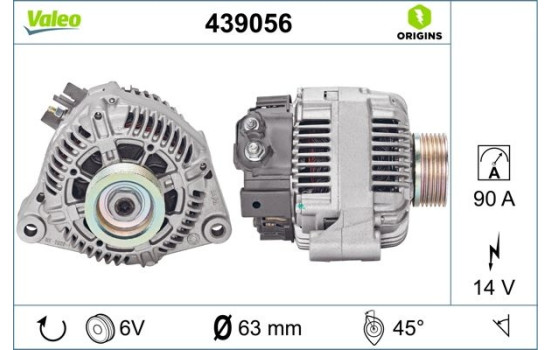 Alternator NEW ORIGINAL PART 439056 Valeo