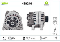 Alternator NEW ORIGINAL PART 439246 Valeo