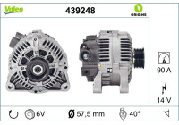 Alternator NEW ORIGINAL PART 439248 Valeo