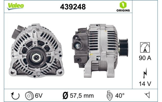 Alternator NEW ORIGINAL PART 439248 Valeo