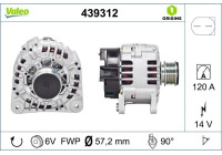 Alternator NEW ORIGINAL PART 439312 Valeo