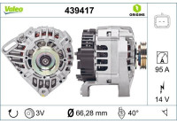 Alternator NEW ORIGINAL PART 439417 Valeo