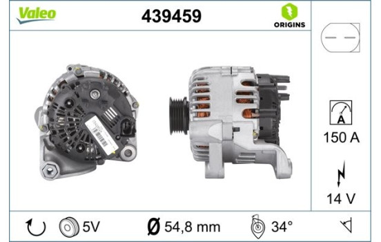 Alternator NEW ORIGINAL PART 439459 Valeo