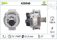 Alternator NEW ORIGINAL PART 439546 Valeo