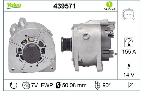 Alternator NEW ORIGINAL PART 439571 Valeo